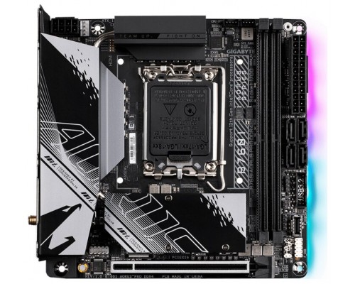 Gigabyte B760I AORUS PRO DDR4 placa base Intel B760 Express LGA 1700 mini ITX (Espera 4 dias)